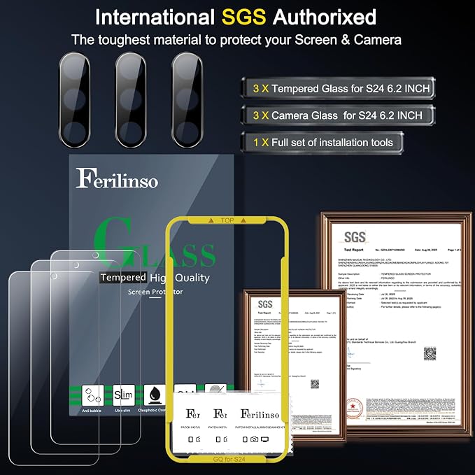 Ferilinso 3 Pack Screen Protector - Image 3