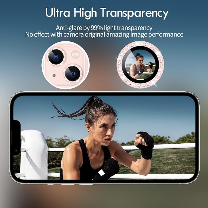 Bling Diamond Individual Camera Lens Protector - Image 6