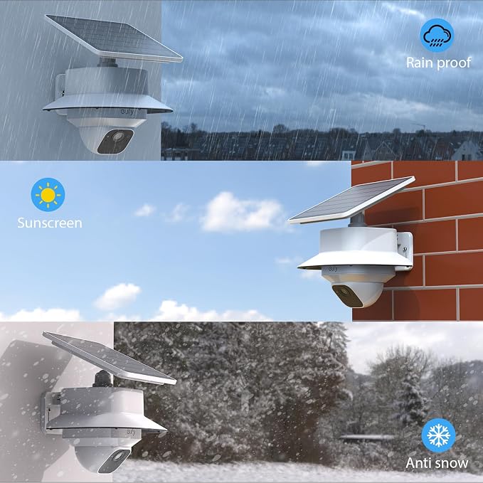Sun Shade Rain Cover for eufy SoloCam E30 and SoloCam E42, Protective Camera - Image 5