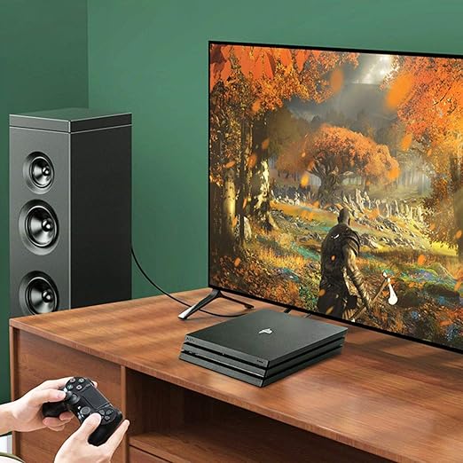 90 Degree Optical Audio Cable 20 feet, Slim Digital Audio Optical Cable - Image 7