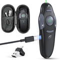 Presentation Clicker with Case Storage Wireless Presenter Remote USB Type C by CLIKBUTM%C2%AE