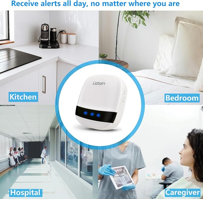 Caregiver Pager Wireless SOS Call Button Nurse Alarm System - Image 5
