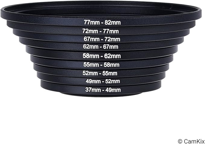 Step Up Lens Filter Adapter Rings - Image 5
