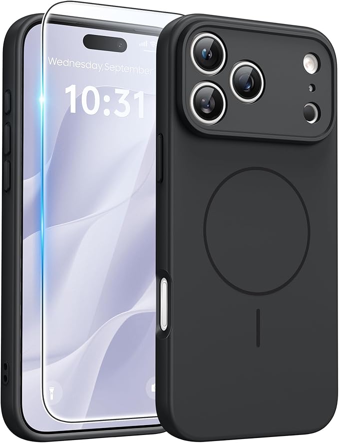 FNTCASE for iPhone 17 Pro Case: Integrated Silicone Phone Cases by FNTCASE