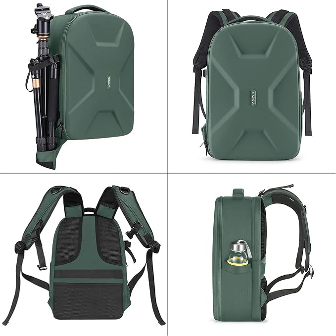 MOSISO Camera Backpack, DSLR/SLR/Mirrorless Photography Camera Bag Full Open - Image 4