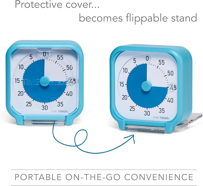 Time Timer 3 Inch Visual Timer – 60-Minute Quiet Portable Countdown Timer - Image 3