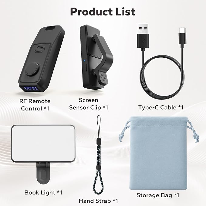 RF Remote Control Page Turner - Image 8