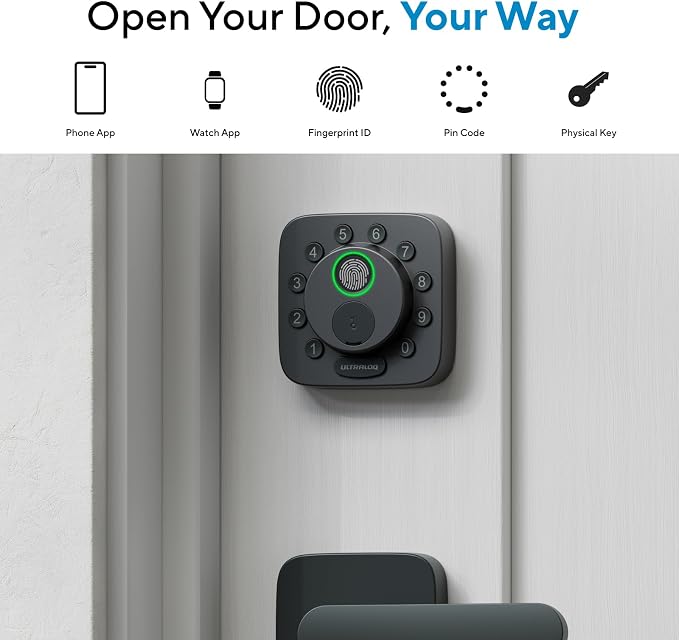 ULTRALOQ Bolt SE Smart Lock, Built-in Wi-Fi, Matter Over Thread, Works - Image 2