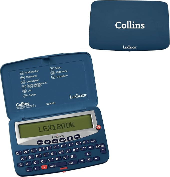Lexibook DC753EN Electronic Pocket Spellchecker, Conjugation, Anagram Solver by Lexibook