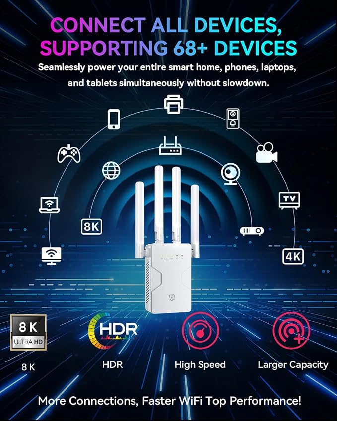 2026 New WiFi Extender Internet Booster - Image 4
