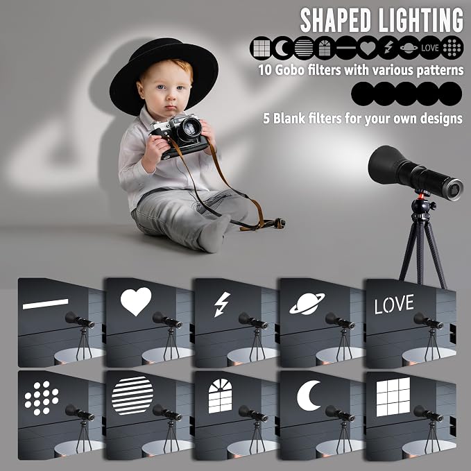 NiceVeedi 4-Color Handheld Photography Lighting Kit - Image 3