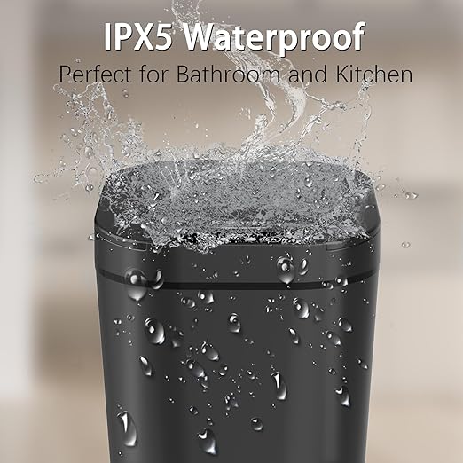 2 Pack Automatic Small Bathroom Trash Can - Image 7