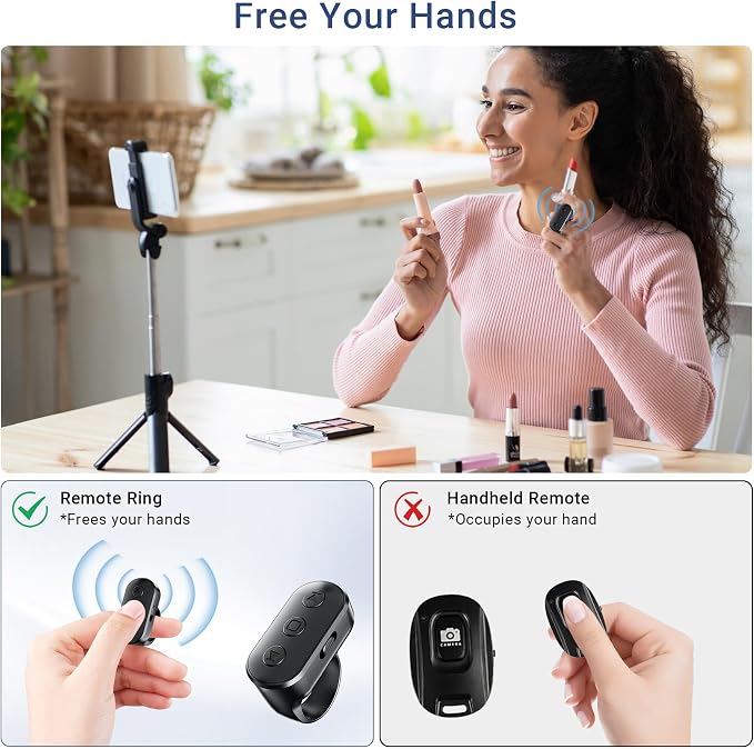 Wireless Phone Camera Remote Shutter - Image 5
