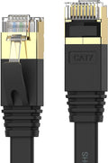 Cat 7 Ethernet Cable 100 ft High Speed 10Gbps 600MHz, Shielded Long Ethernet by Senetem