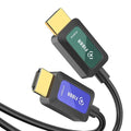 Fiber Optic HDMI Cable 30 ft 2.1 8K 48Gbps High Speed Supports 8K@60Hz 4K@120Hz by FibbrOfficial