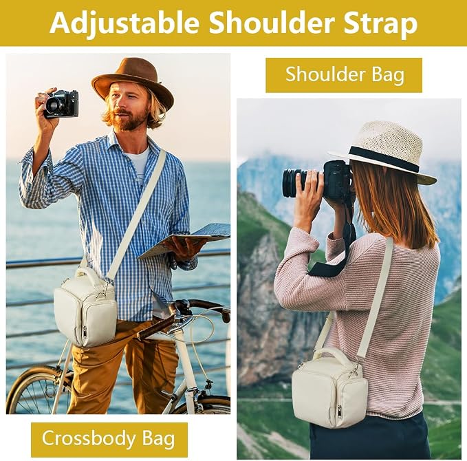 Ainiv DSLR Camera Bag, Waterproof Anti-Shock SLR Camera Case, Large Adjustable - Image 8
