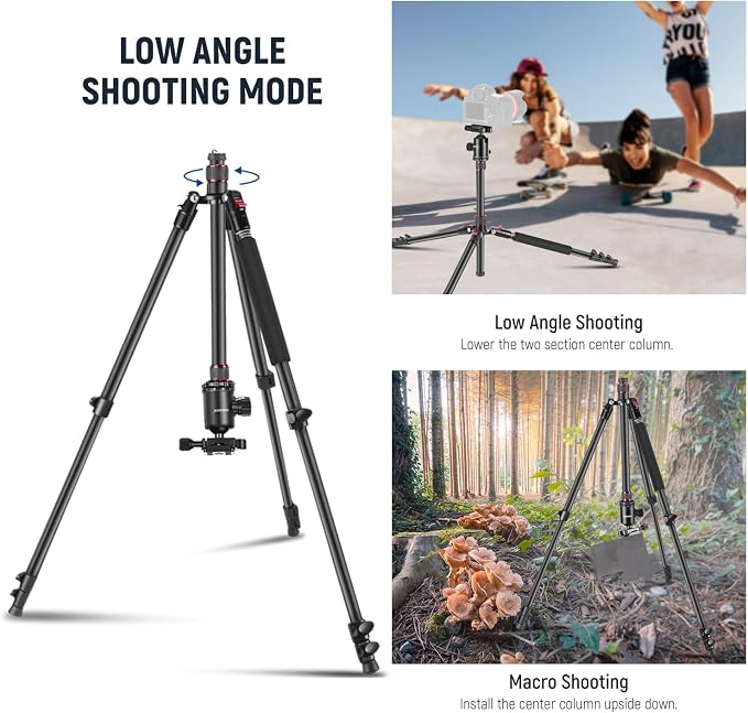 NEEWER 77” Camera Tripod Monopod - Image 5
