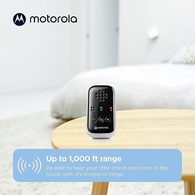 Motorola Nursery Baby Monitor, 1000ft Range PIP10 Audio Only, No WiFi Needed - Image 5