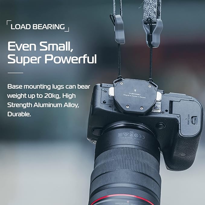 ULANZI F38 Camera Shoulder Strap Mount Quick Release - Image 4