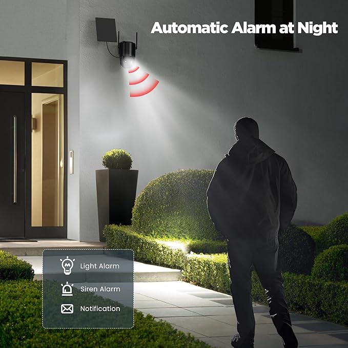 YUPBOE Security Cameras Wireless Outdoor Solar: Battery Cameras - Image 5