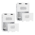 17" in-Wall Media Box, Recessed Outlet Wall Box, Structured Media Enclosure by Pegzone