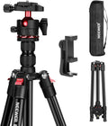 NEEWER Basics Travel Tripod for Camera, Ball Head, Arca Type QR Plate, Cell by Neewer