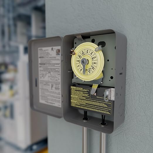 Intermatic T103 24-Hour Mechanical Timer Switch - 120V DPST - Image 3