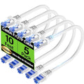 Cat6A Ethernet Cable Shielded 10Gbps 10 ft, Slim Shielded Ethernet Cable Cat 6 by Unknown