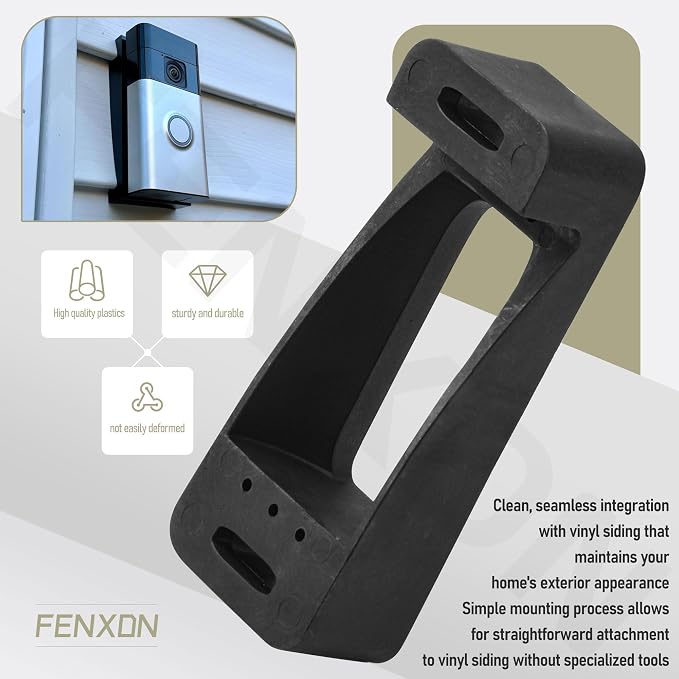 Doorbell Vinyl Siding Mount 4” Vinyl - Image 6