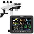 Sainlogic 12-in-1 Weather Stations Wireless Indoor Outdoor, Weather Station by Sainlogic