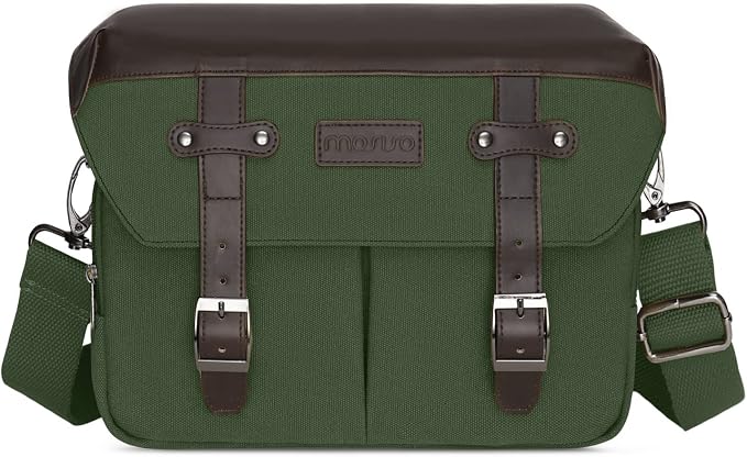 MOSISO Camera Case Crossbody Shoulder Messenger Bag, DSLR/SLR/Mirrorless by MOSISO