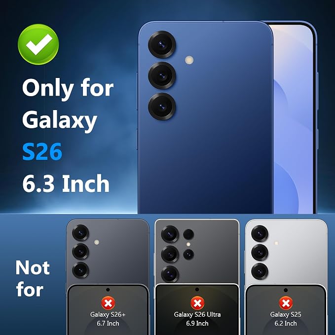 YWXTW 3 Pack Camera Lens Protector - Image 2