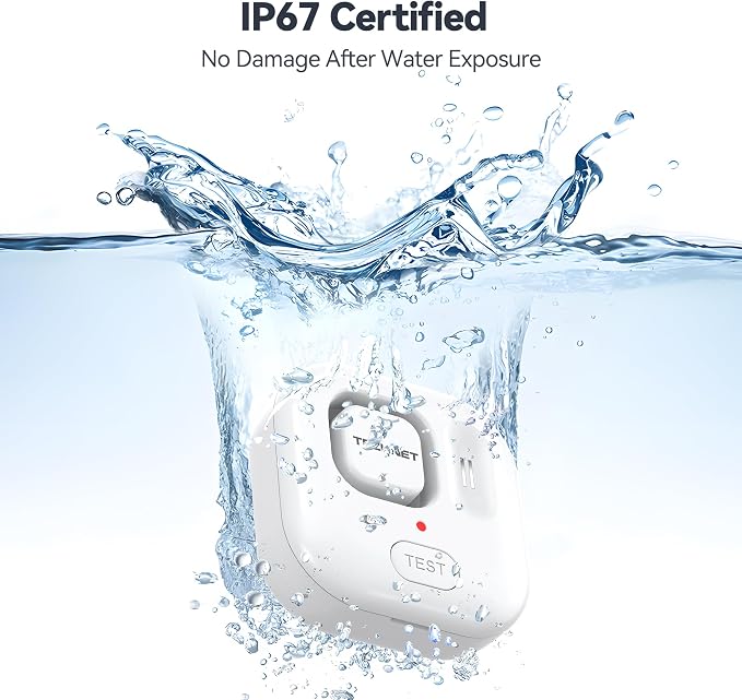 TECKNET WiFi Water Leak Detectors, Leak & Drip Alert - Image 4