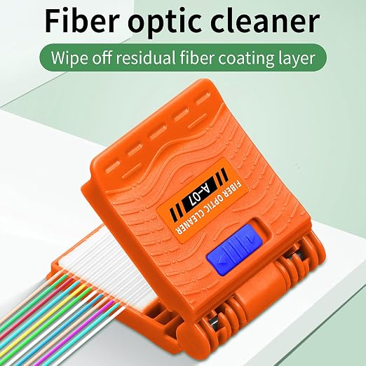 A-07 2PCS Equipped with 20 Replacement cores Fiber Optic Cleaning Wipe - Image 2
