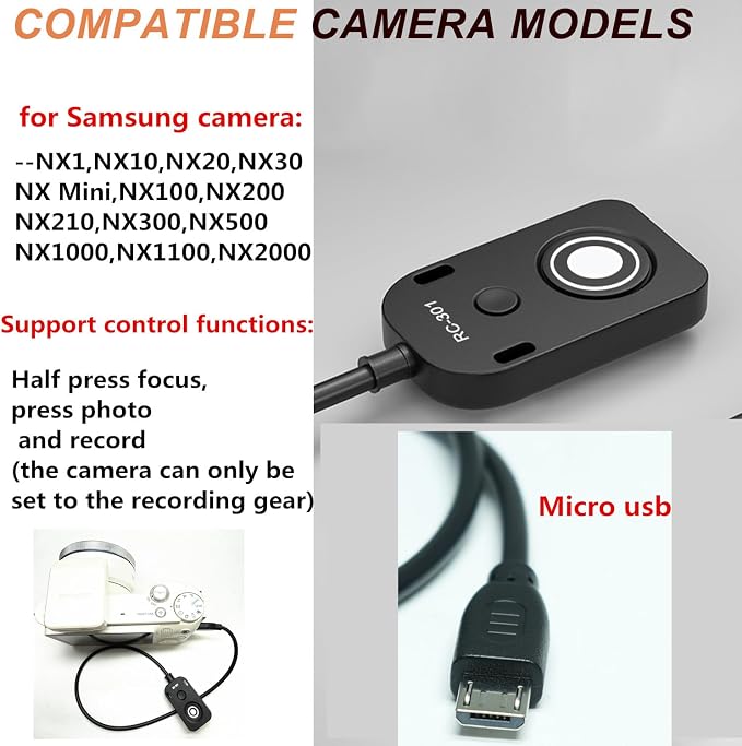 for Samsung Shutter Cable Camera Release Remote - Image 6