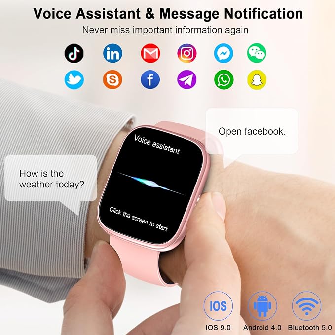 Smart Watch for Women, 1.91"HD Smartwatch - Image 3