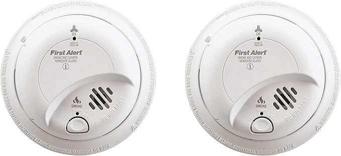 First Alert SC-9120B Hardwired Smoke and Carbon Monoxide Alarm by FirstAlert
