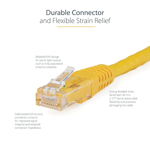StarTech 6ft CAT6 Ethernet Cable - Image 3