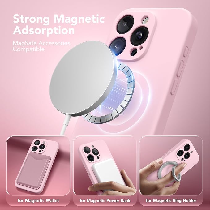 Magnetic for iPhone 15 Pro Case, Compatible - Image 2