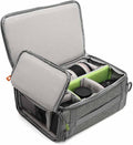 Camera Insert Bag, Shockproof &Pressure-proof Dual Opening Padded Camera Lens by svatin