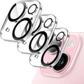 JETech Camera Lens Protector for iPhone 15 6.1-Inch and iPhone 15 Plus 6.7-Inch by JETech