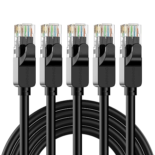 Cat 6 Ethernet Cable 20 ft, Indoor/Outdoor High Speed 10Gbps Internet Cable by Unknown