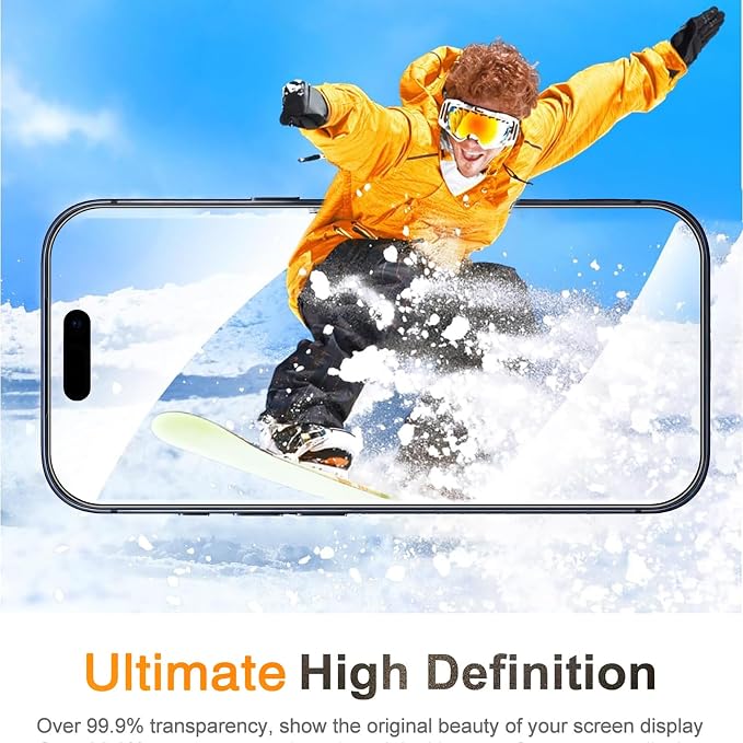 Wiaocit 3 Pack Tempered Glass Screen Protector - Image 6