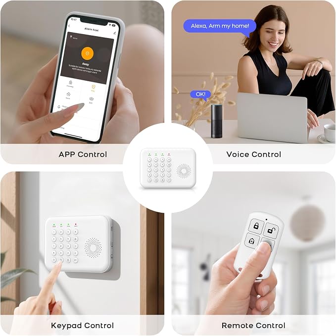 2026 Home Security System, 13 Piece No Monthly Fees - Image 7