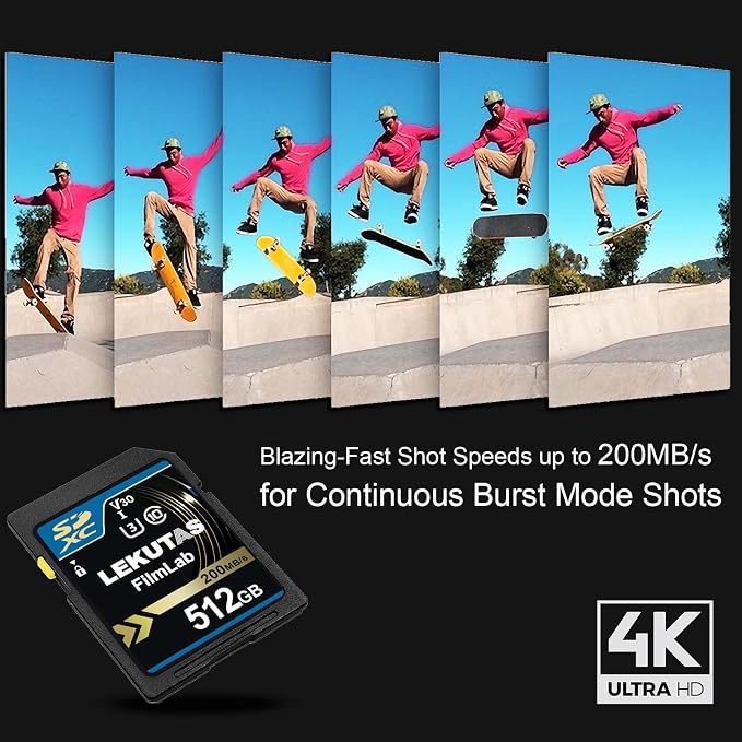 512GB SDXC UHS-I Memory Card - Image 5