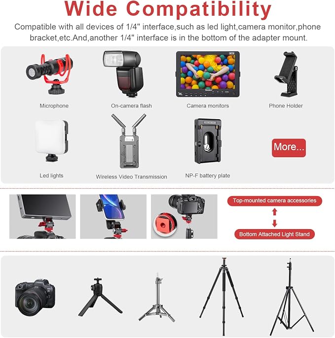 FOMITO Metal Camera Monitor Mount - Image 3