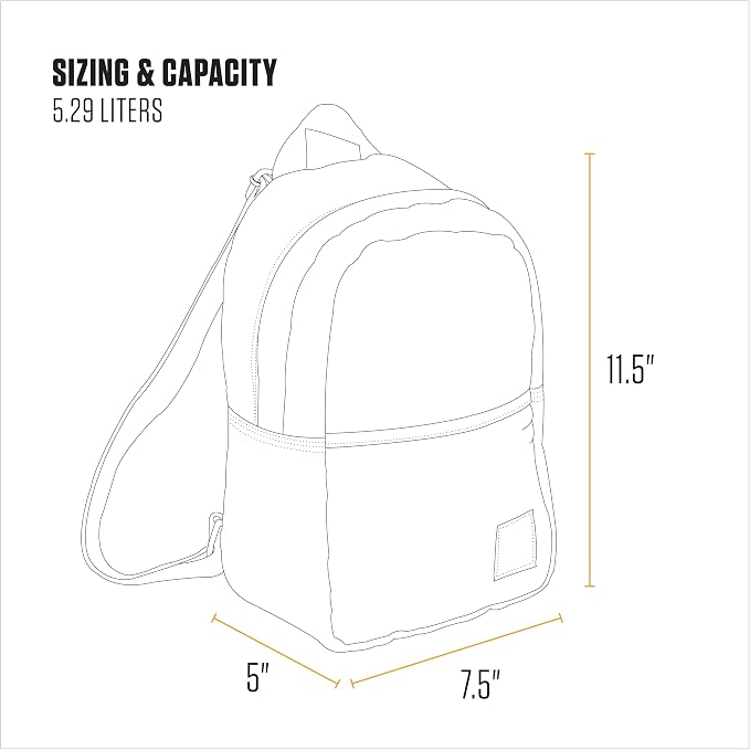 Carhartt Classic Mini Backpack, Water-Resistant Backpack - Image 3