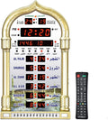 Digital Prayer Azan Wall Clock for USA Muslim for Home by Unknown