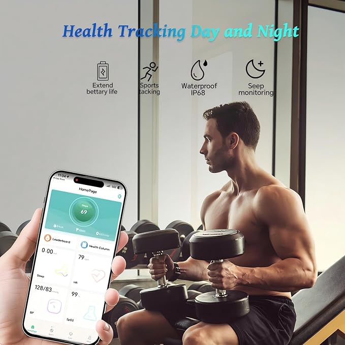 Smart Ring for Women Men, No Subscription Fee, Fitness Tracker Ring - Image 5