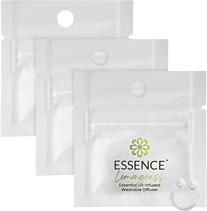 Essence Wearable Aromatherapy Nasal Diffuser – Lemongrass Essential Oil Nose by Essence